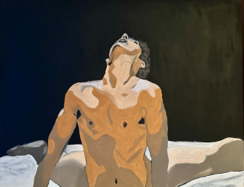 Œuvre contemporaine nommée « Yoga, oder ..... », Réalisée par MATTHIAS EBINGER