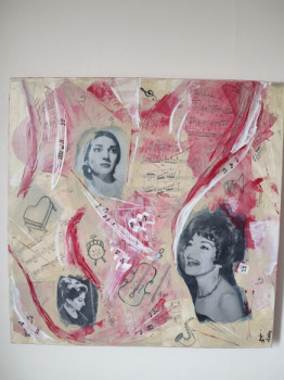 Œuvre contemporaine nommée « Hommage à La Callas », Réalisée par IZA