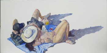 Œuvre contemporaine nommée « Sombras alargadas », Réalisée par JESúS MANUEL MORENO