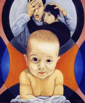 Œuvre contemporaine nommée « Bébé contemporain », Réalisée par HECTOR TORO ART