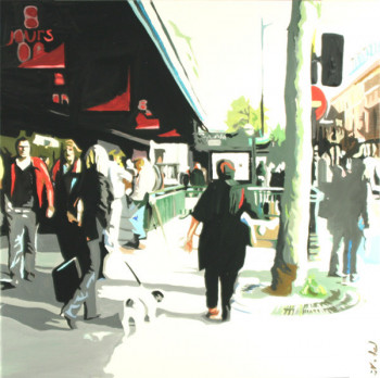 Œuvre contemporaine nommée « SHOPPING », Réalisée par CLOTILDE NADEL