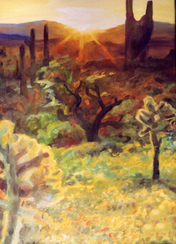 Œuvre contemporaine nommée « ARIZONA », Réalisée par SHIREL.S