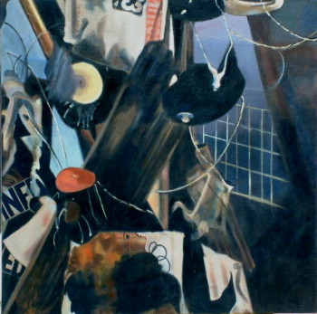 Œuvre contemporaine nommée « Peinture 1016 », Réalisée par CAROLYN JORDAN