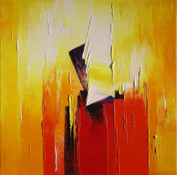 Œuvre contemporaine nommée « Frénésie », Réalisée par KRISTEEN VAN RYSWYCK