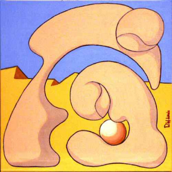 Œuvre contemporaine nommée « rond », Réalisée par DIDHENRY