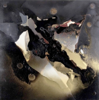 Œuvre contemporaine nommée « sili-béto le bon chemin », Réalisée par PATRICK CHARRIER