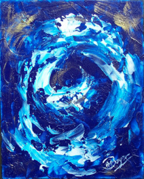 Œuvre contemporaine nommée « Vague », Réalisée par ANNE-MARIE BOYER