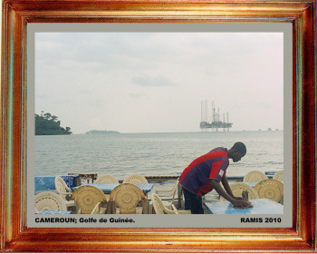 Œuvre contemporaine nommée « Cameroun, Golfe de Guinée », Réalisée par EMILE RAMIS