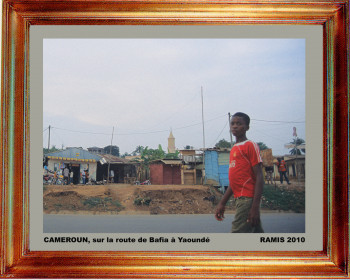 Œuvre contemporaine nommée « Cameroun, sur la route de Bafia », Réalisée par EMILE RAMIS